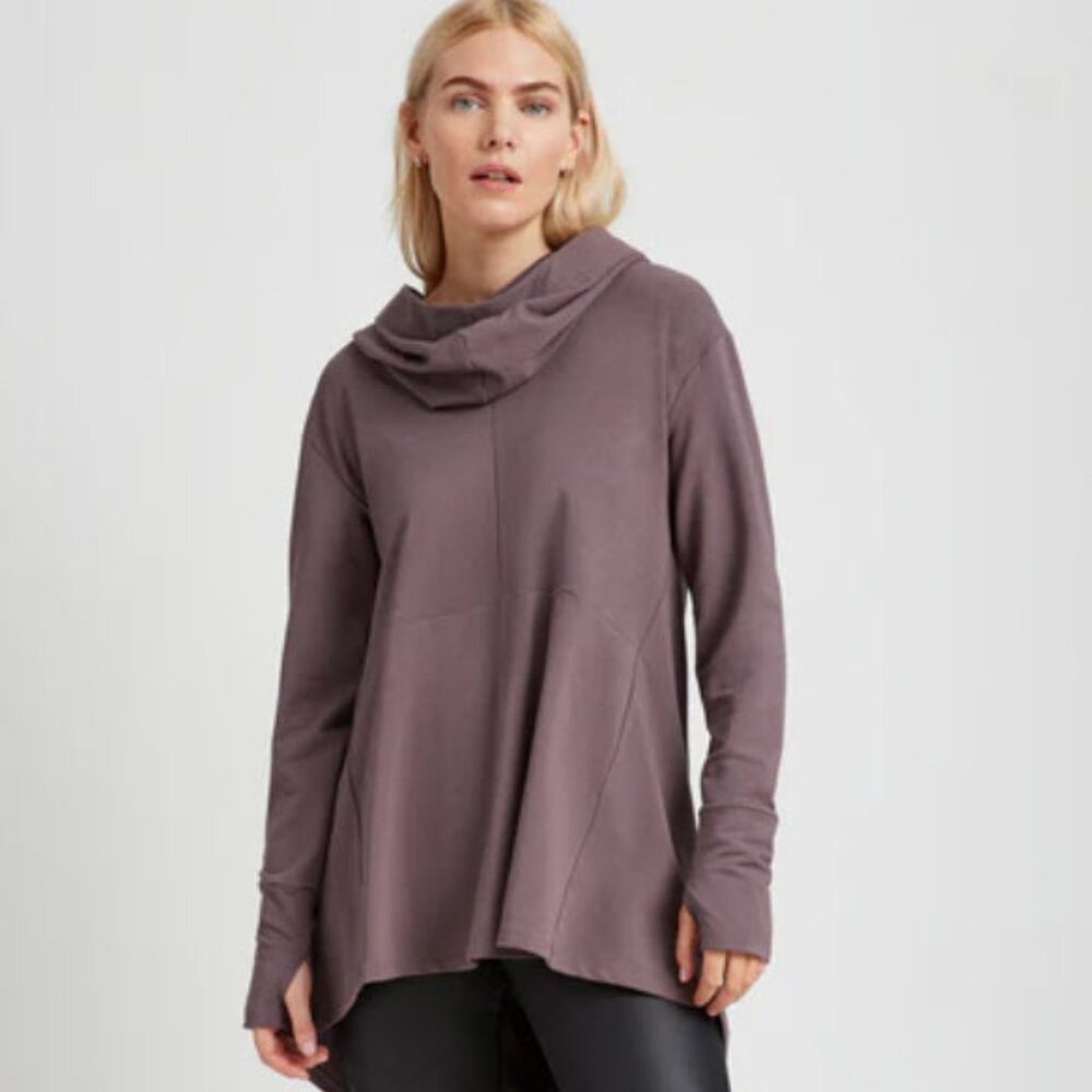 MARCELLA NYC Dusty Purple Hoodie Sweatshirt size S